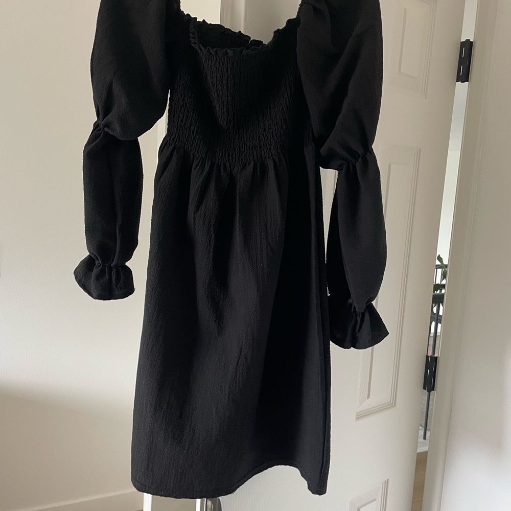 Elegant Black Women's Dress